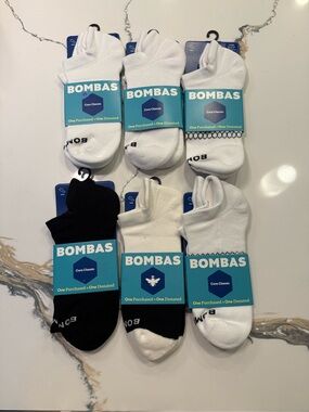 Bombas Core Classic Ankle Socks- 6 Pairs